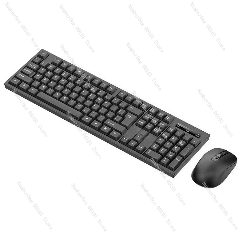 Laptop Accessories Combo Set - Draadloze toetsenbord-muisset, stille combo voor thuiskantoor