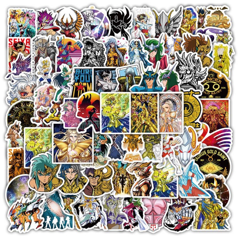 Accessories Laptop - 101 stuks Saint Seiya Anime Stickers