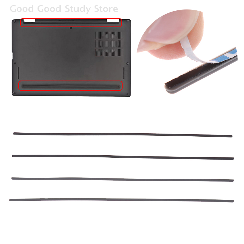 Laptop Accessories Women - 1/2 Stuks Laptop Rubber Strips Computer