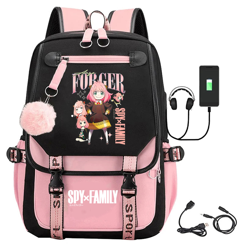 Laptop Accessories Women - Nieuwe Spy x Family-rugzakken Tienermeisje Canvas
