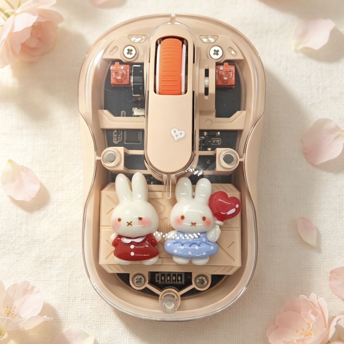 Laptop Accessories For Girls - Leuke Cartoon Mode Miffy DIY Transparante