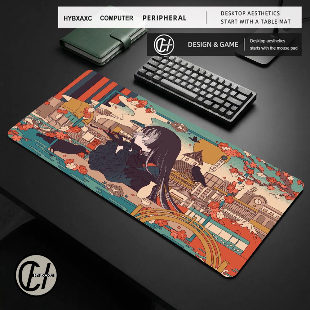 Laptop Accessories For Girls - Muismat Kawaii Anime Meisje HD Print