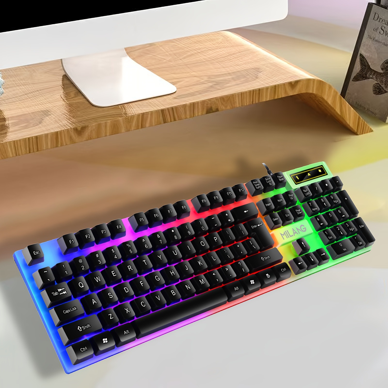 1pcsRGB gaming-toetsenbord- en - Laptop Accessories Combo Set recensie en prijs