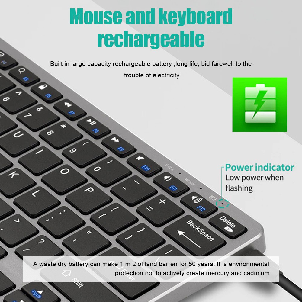 2.4G Draadloos Toetsenbord Mui - Laptop Accessories Combo Set recensie en prijs