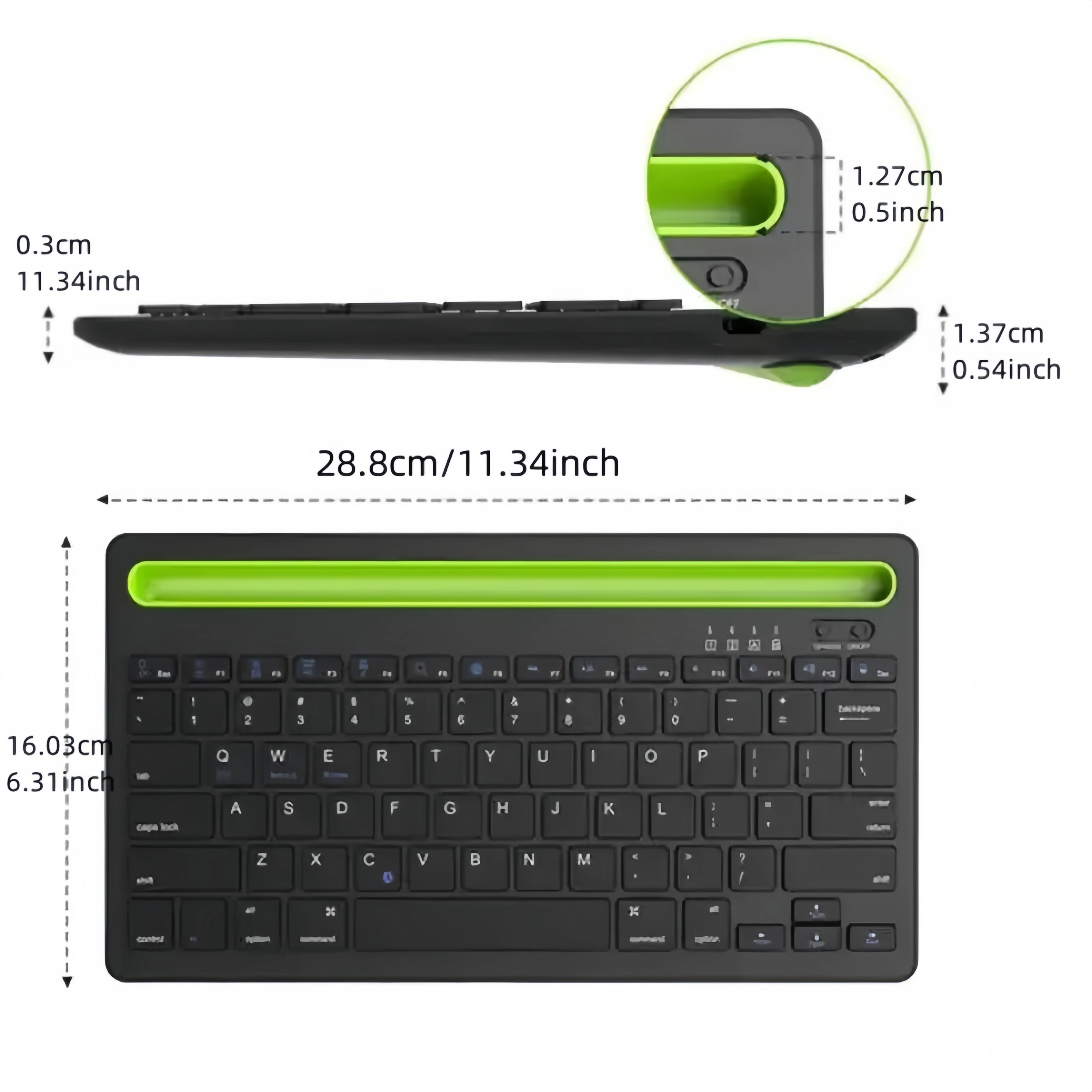 Bluetooth-toetsenbord compatib - Laptop Accessories For Office recensie en prijs