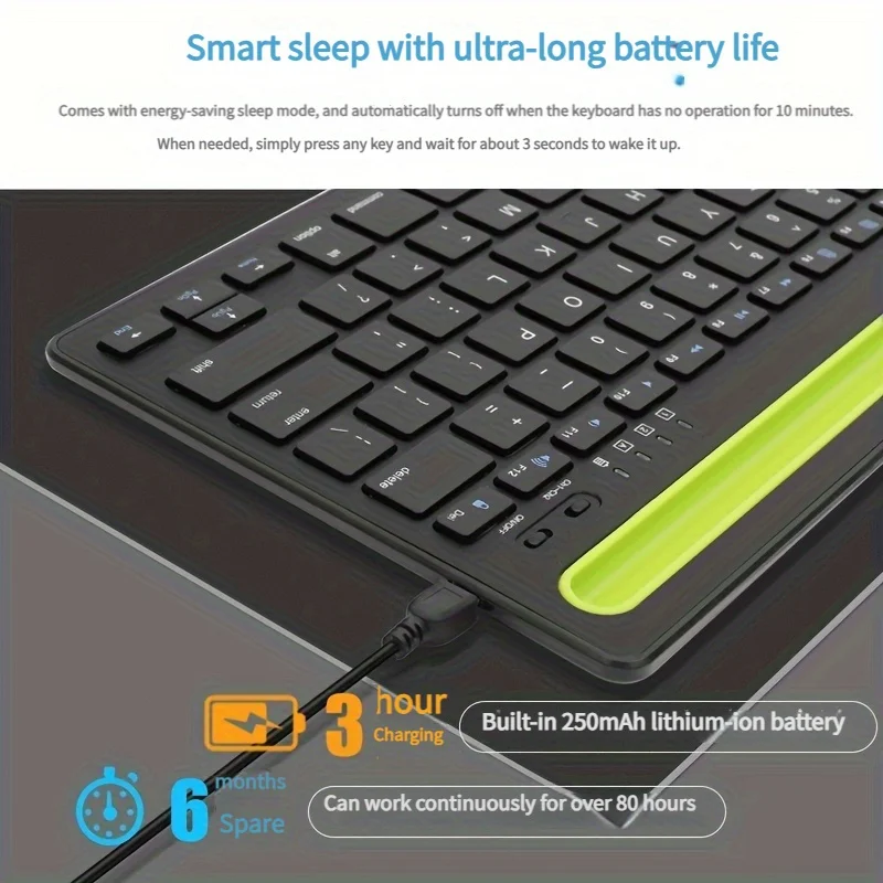 Bluetooth-toetsenbord compatib - Laptop Accessories For Office recensie en prijs