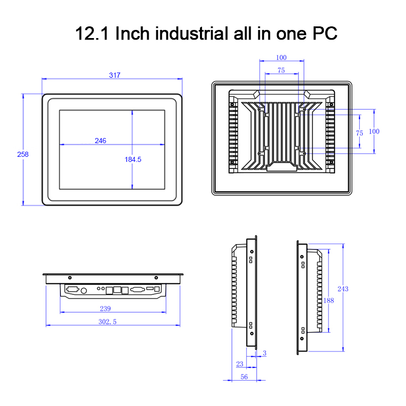 12,1 inch capacitief touchscre - Intel Cpu Core I5 recensie en prijs
