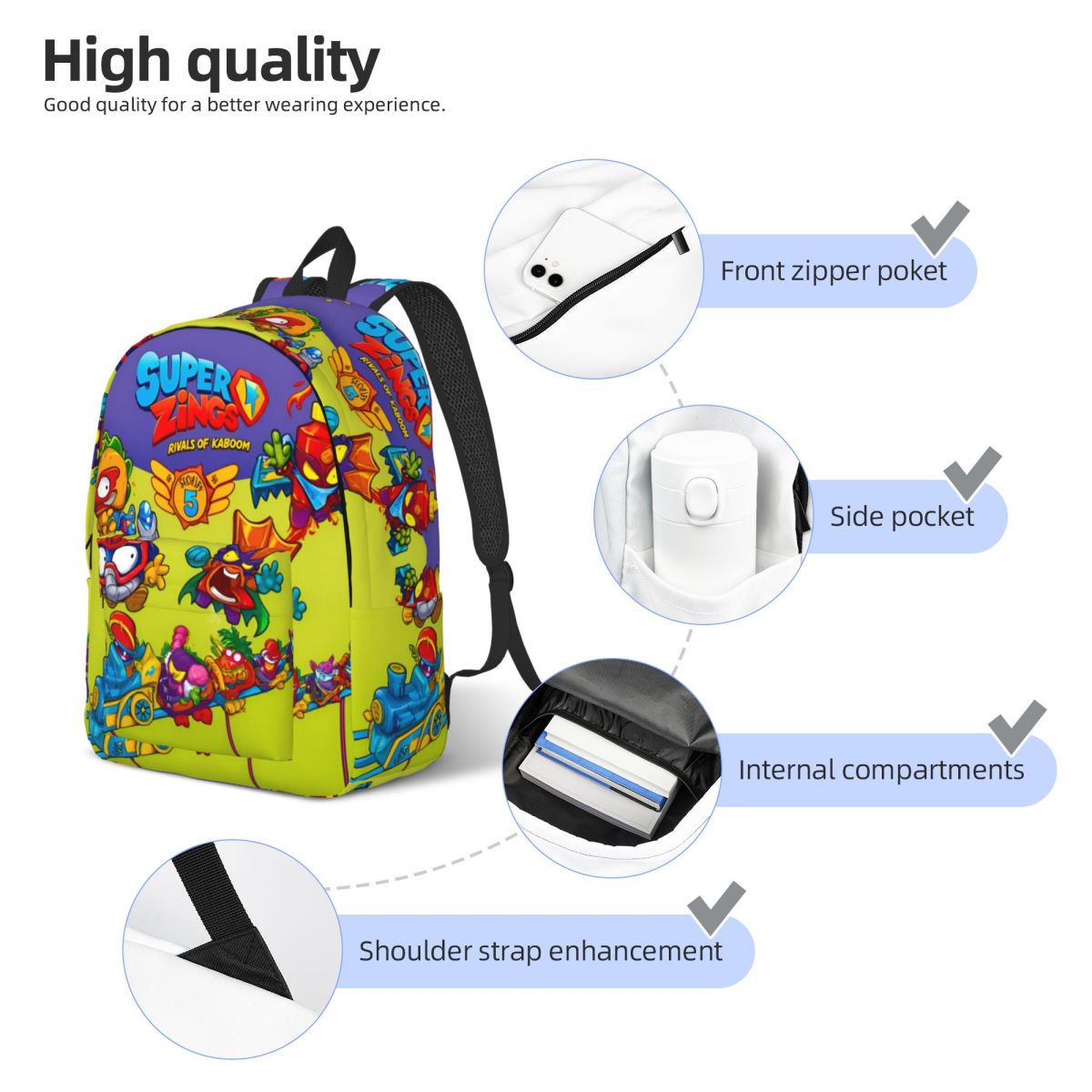 SuperThings Rugzak voor Mannen - Laptop Accessories Women recensie en prijs