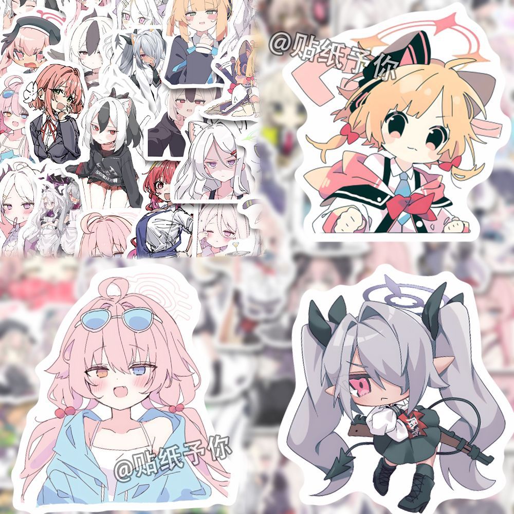 110 Stuks Anime Blauw Archief  - Laptop Accessories For Girls recensie en prijs