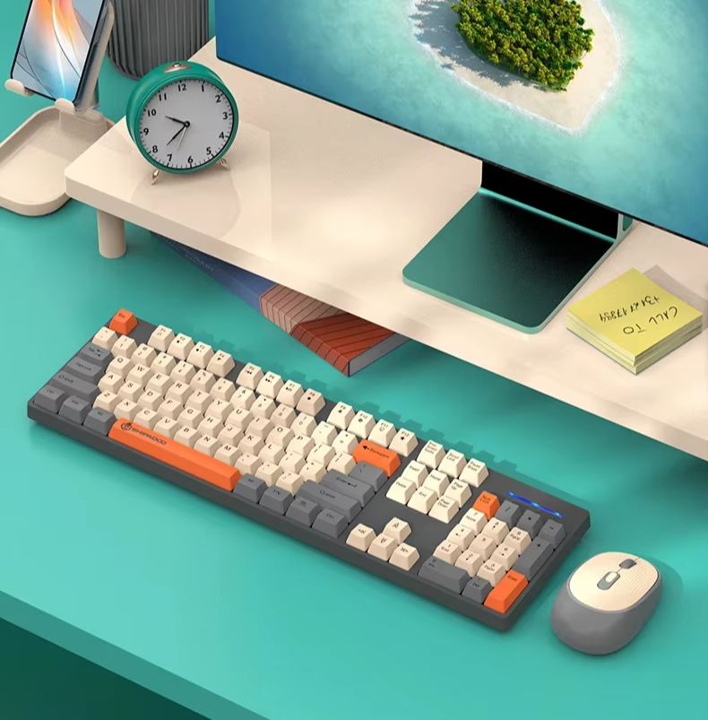 2.4G Draadloze Kantoor-PC-toet - Laptop Accessories Combo Set recensie en prijs