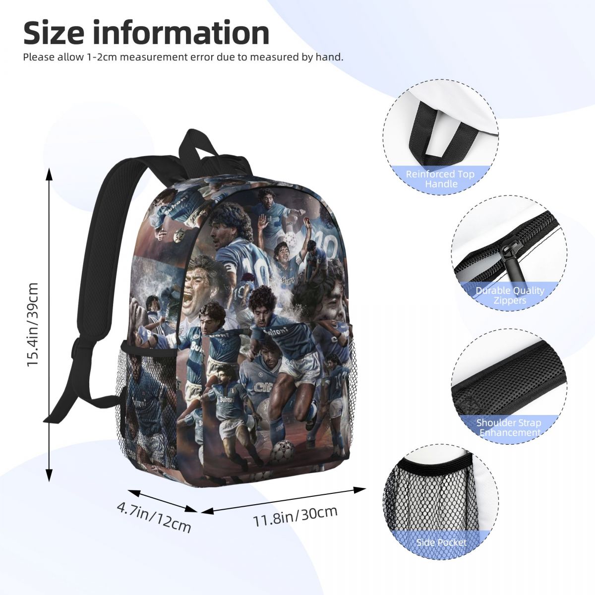 Diego Maradona D10 Rugzak Stud - Laptop Accessories Women recensie en prijs