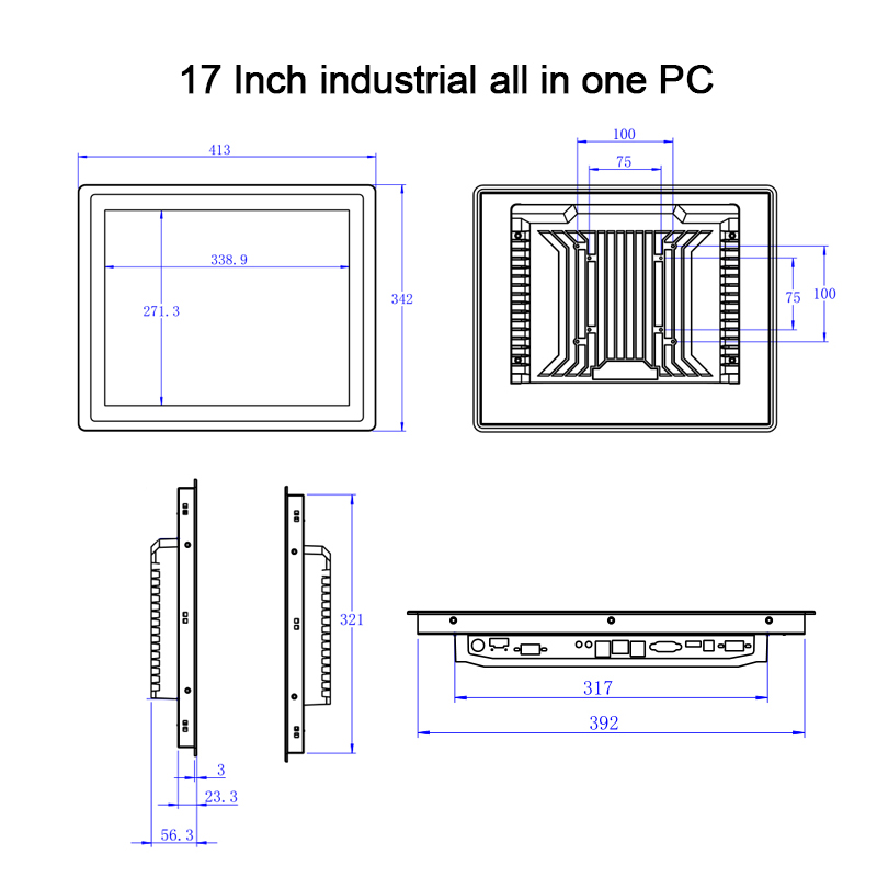 17 inch capacitief touchscreen - Intel Cpu Core I5 recensie en prijs