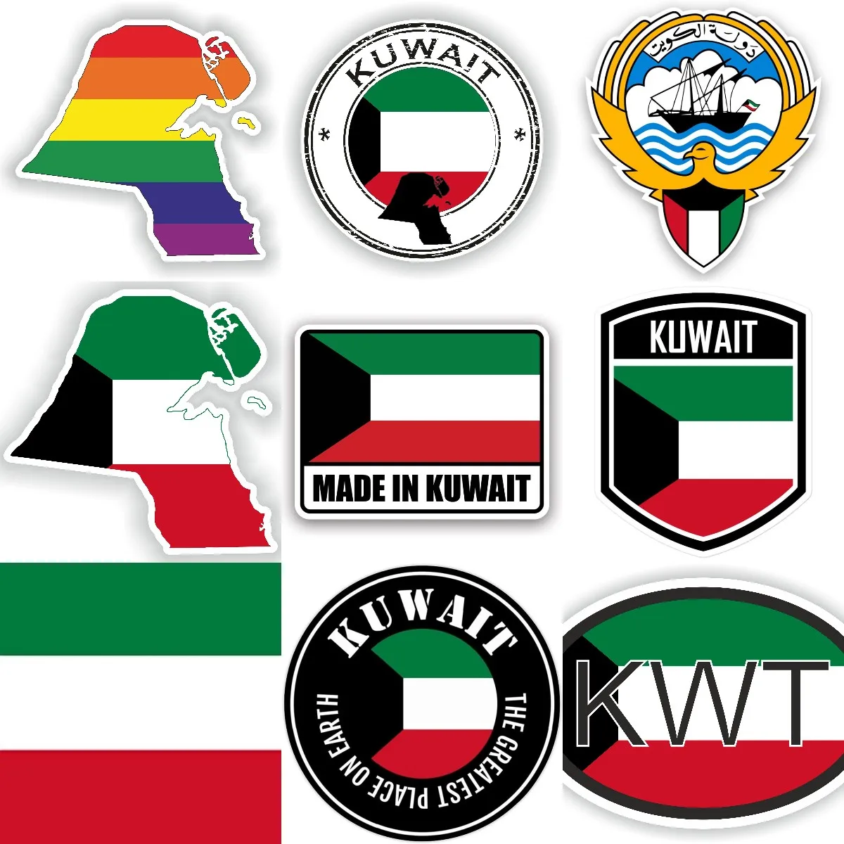 KWT Koeweit Vlag Kaart Nationa - Laptop Accessories Kuwait recensie en prijs
