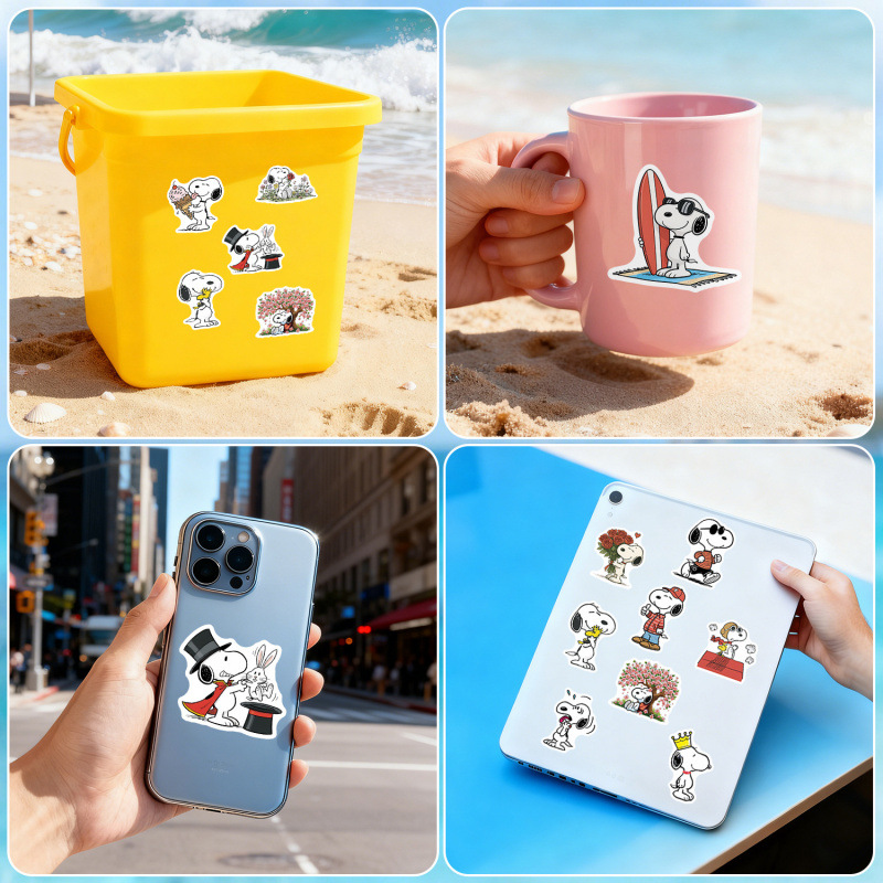 50 stuks Kawaii Cartoon Snoopy - Laptop Accessories Kids recensie en prijs
