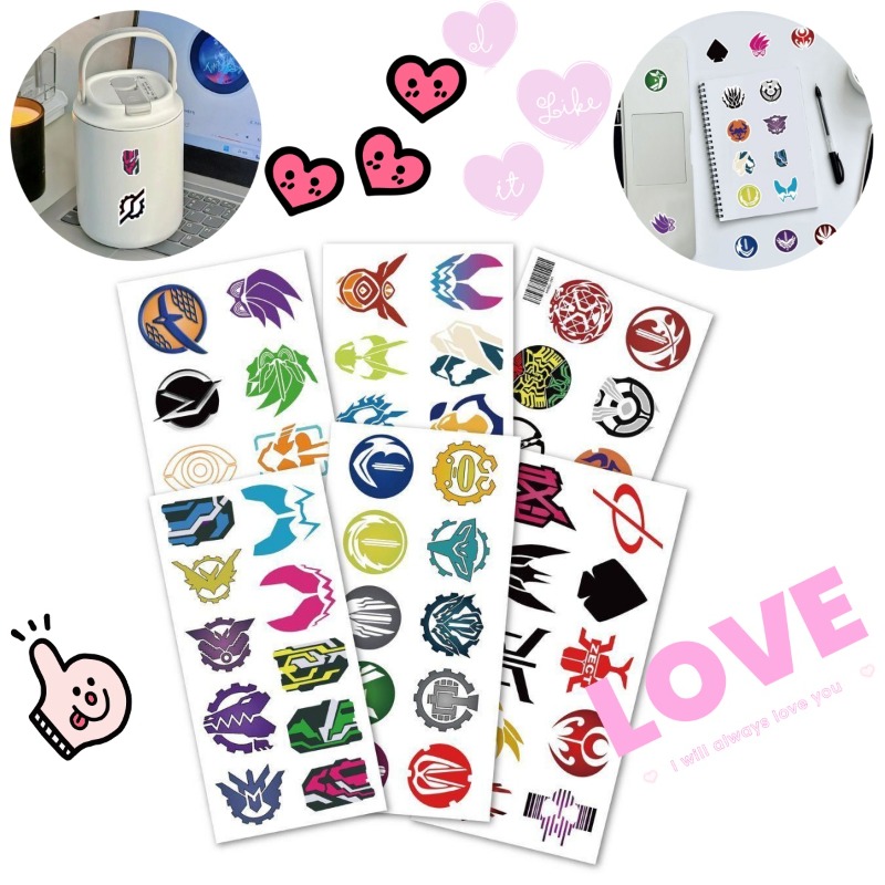 60 vellen Kamen Rider logo-sti - Accessories Laptop recensie en prijs